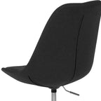 Chaise de bureau pivotante Merrick Lane avec assise pivotante réglable en hauteur, revêtement élégant