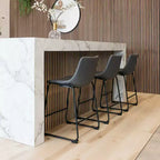 Tabouret de bar rembourré à hauteur de comptoir Centiar – Signature Design by Ashley