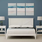 Glenwillow Home Farmhouse Solid Wood Platform Bed