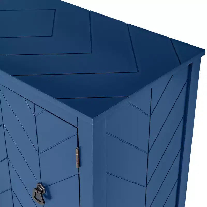 Meuble de rangement d'appoint avec étagère réglable-ModernLuxe