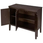 Meuble de rangement d'appoint avec étagère réglable-ModernLuxe