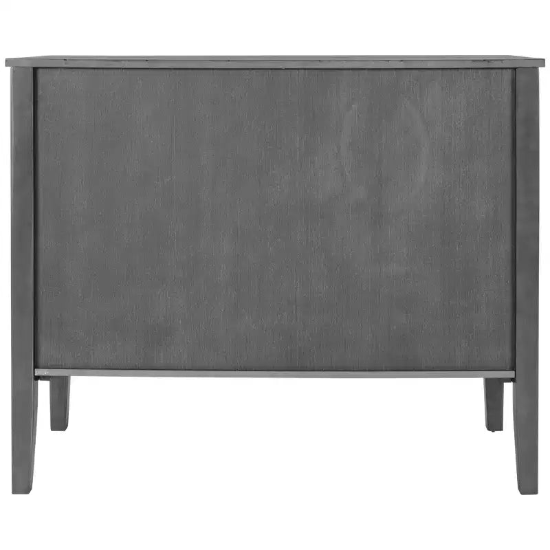Meuble de rangement d'appoint avec étagère réglable-ModernLuxe
