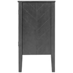 Meuble de rangement d'appoint avec étagère réglable-ModernLuxe