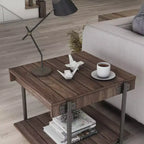 Ensemble de 2 tables basses industrielles Huntingdale - miBasics