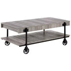 Ensemble de 2 tables basses industrielles Huntingdale - miBasics