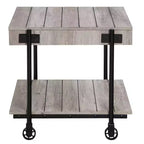 Ensemble de 2 tables basses industrielles Huntingdale - miBasics