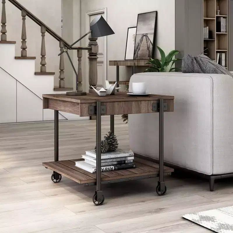Ensemble de 2 tables basses industrielles Huntingdale - miBasics