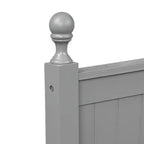Lit de repos double en bois avec lit gigogne - ModernLuxe