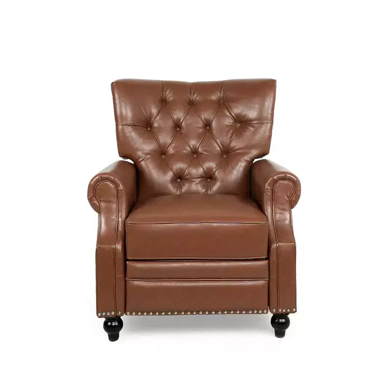 Fauteuil inclinable contemporain capitonné Callade - Christopher Knight Home