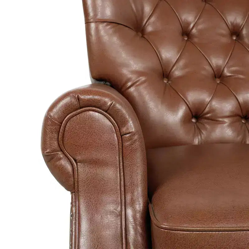 Fauteuil inclinable contemporain capitonné Callade - Christopher Knight Home