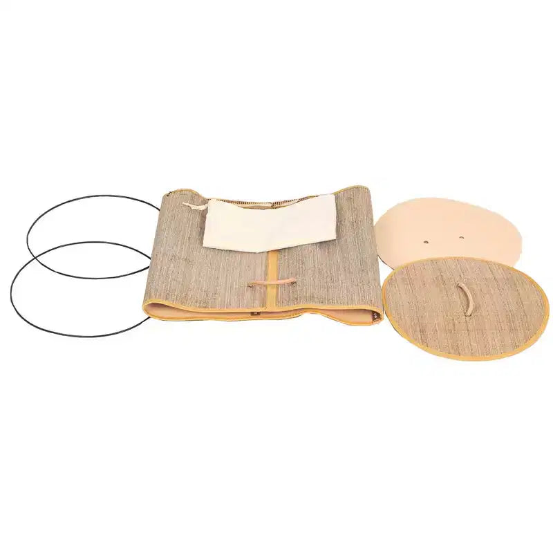 Panier à linge pliable Wickerwise avec couvercle et poignées pour organiser les vêtements et les jouets, bac de lavage durable