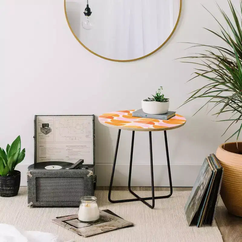 Table d'appoint mandarine ThirtyOne Illustrations - Deny Designs