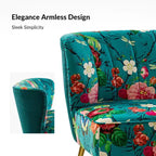 Causeuse contemporaine Trento 47 à motifs floraux | ART OF LIVING DESIGNS