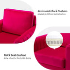 Fauteuil club capitonné contemporain en bois Iapygia avec pieds en métal pour chambre et salon | ART OF LIVING DESIGNS