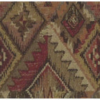Fauteuil à bascule pivotant en rotin Bali avec coussin tapisserie