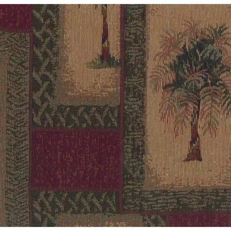 Fauteuil à bascule pivotant en rotin Bali avec coussin tapisserie