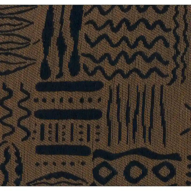 Fauteuil à bascule pivotant en rotin Bali avec coussin tapisserie