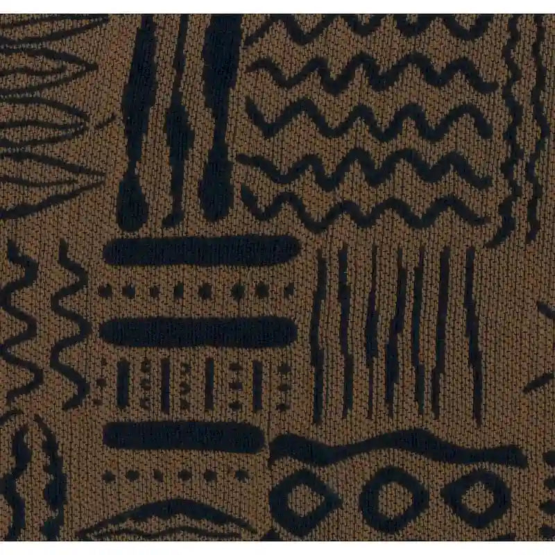 Fauteuil à bascule pivotant en rotin Bali avec coussin tapisserie