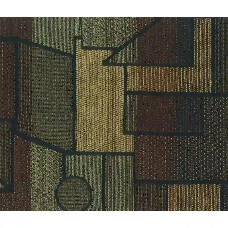 Fauteuil à bascule pivotant en rotin Bali avec coussin tapisserie