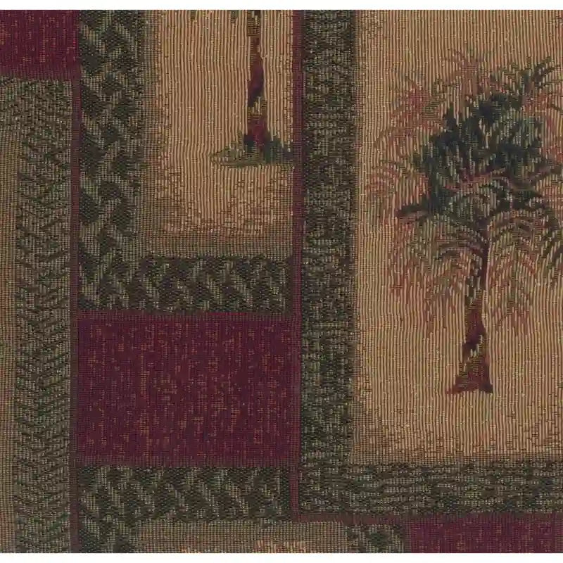 Fauteuil à bascule pivotant en rotin Bali avec coussin tapisserie
