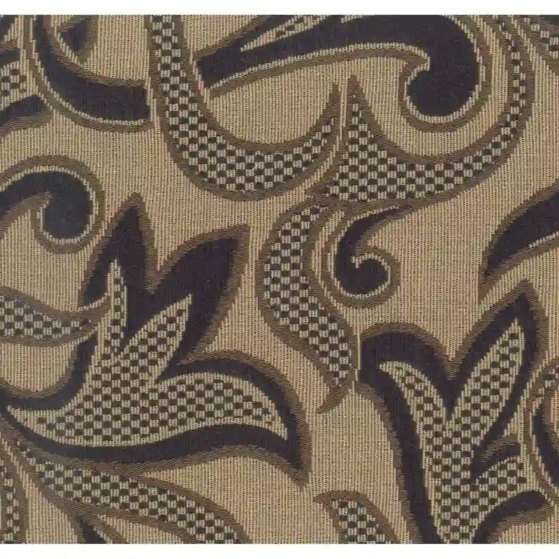 Fauteuil à bascule pivotant en rotin Bali avec coussin tapisserie