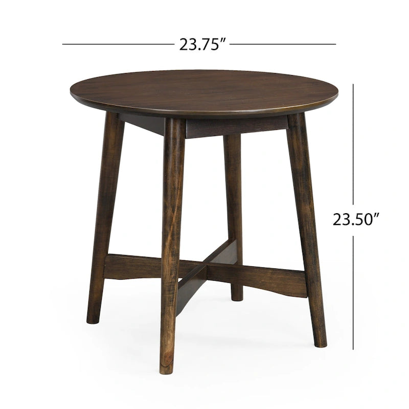 Table d'appoint en bois d'intérieur
