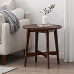 Table d'appoint en bois d'intérieur