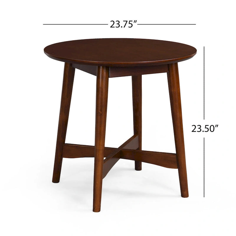 Table d'appoint en bois d'intérieur