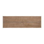 Table console Napa 60 en bois massif avec plateau rabattable pour canapé