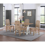 Table console Napa 60 en bois massif avec plateau rabattable pour canapé