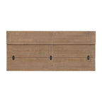 Table console Napa 60 en bois massif avec plateau rabattable pour canapé