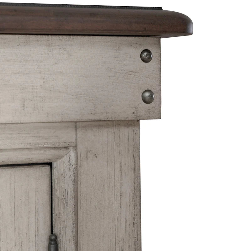 Chiffonnier de porte en lin patiné Ivy Hollow