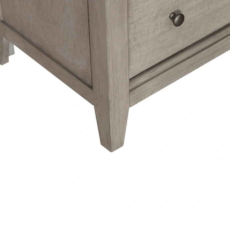 Chiffonnier de porte en lin patiné Ivy Hollow