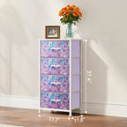 Tour de rangement moderne avec 4 tiroirs et une large commode