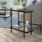 Table d'appoint rectangulaire large Inez 24