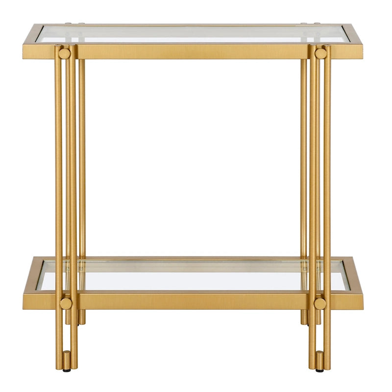 Table d'appoint rectangulaire large Inez 24