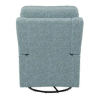 Fauteuil inclinable, pivotant et coulissant avec repose-pieds