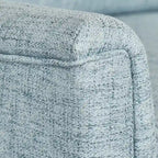 Fauteuil inclinable, pivotant et coulissant avec repose-pieds