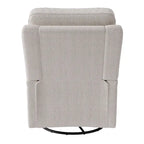 Fauteuil inclinable, pivotant et coulissant avec repose-pieds