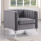 Fauteuil d'appoint rembourré pour le salon