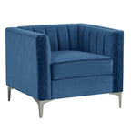 Fauteuil d'appoint rembourré pour le salon