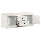 Banc de rangement avec coussin amovible