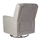 Fauteuil inclinable à bascule manuel avec fonctions pivotante et de glisse