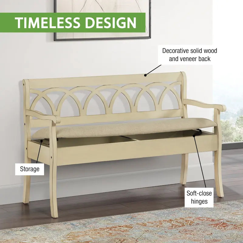 Banc de rangement Louisdale
