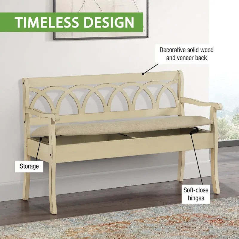 Banc de rangement Louisdale