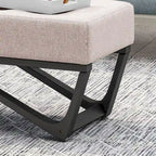 Banc rembourré moderne pour chevet, salon et entrée