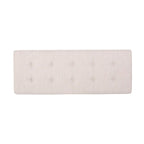 Banc rembourré moderne pour chevet, salon et entrée