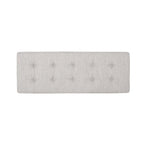 Banc rembourré moderne pour chevet, salon et entrée