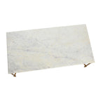Table basse en marbre véritable et métal